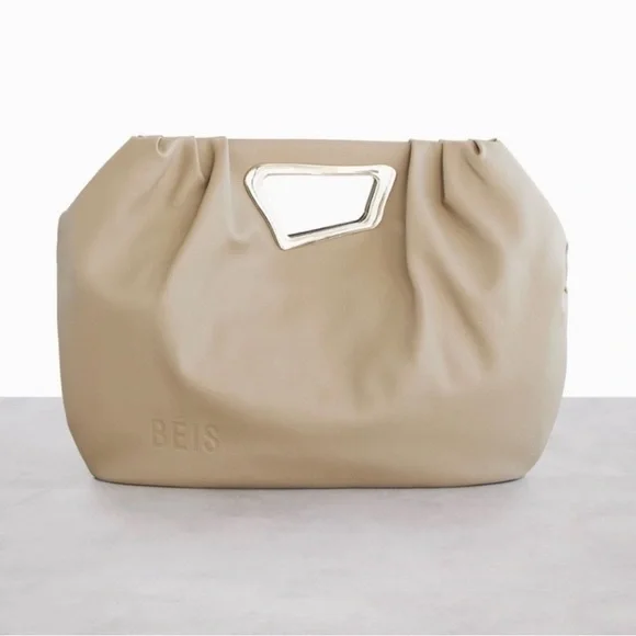 Beis Limited Edition Cactus Leather Tote in Beige - Picture 6 of 6